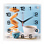 Часы настенные Приятный завтрак Рубин 2525-038
